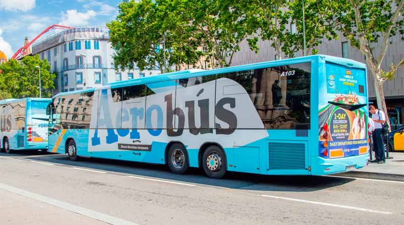 Aerobus Barcelona airport bus