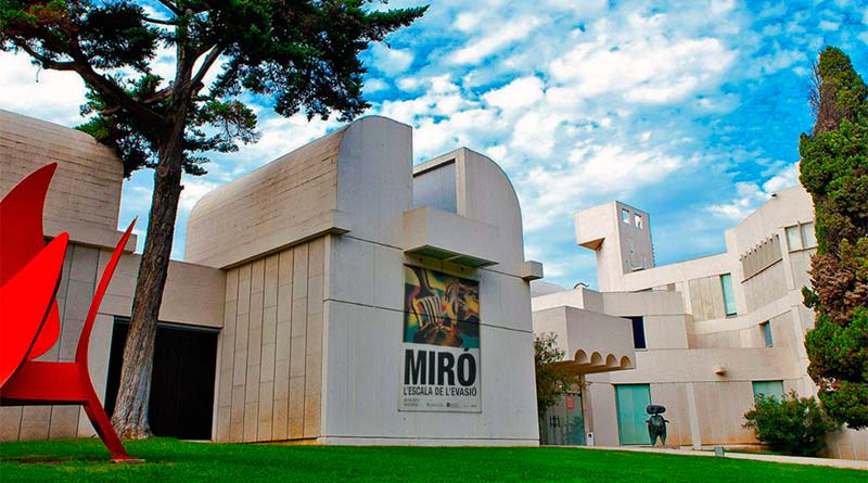 Joan Miro foundation art in Barcelona
