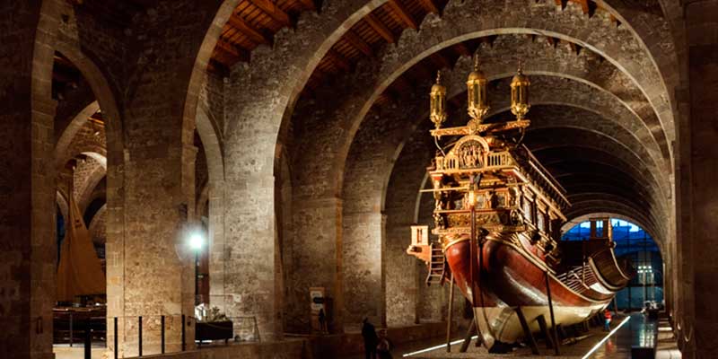 Maritime museum in Barcelona