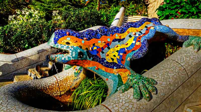 Dragon at Park Guell