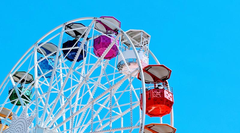 Barcelona for kids Tibidabo fun fair